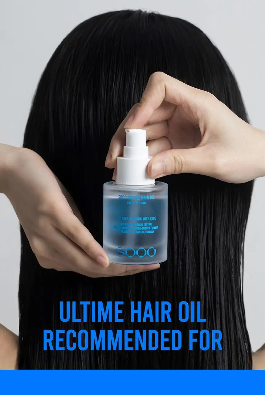 [무실리콘/극손상모 케어] SOOO 얼팀 헤어 오일 50ml (고보습 립밤 성분 추출) 상세페이지 21
